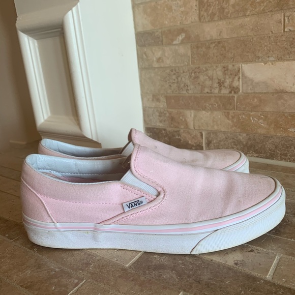 vans authentic pink